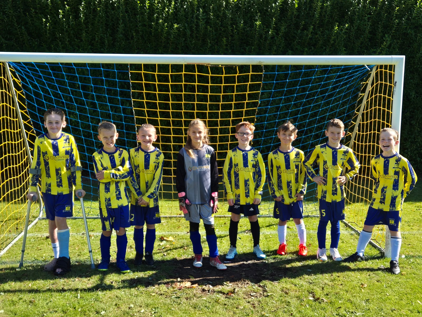 U9 Oranges Team Pic